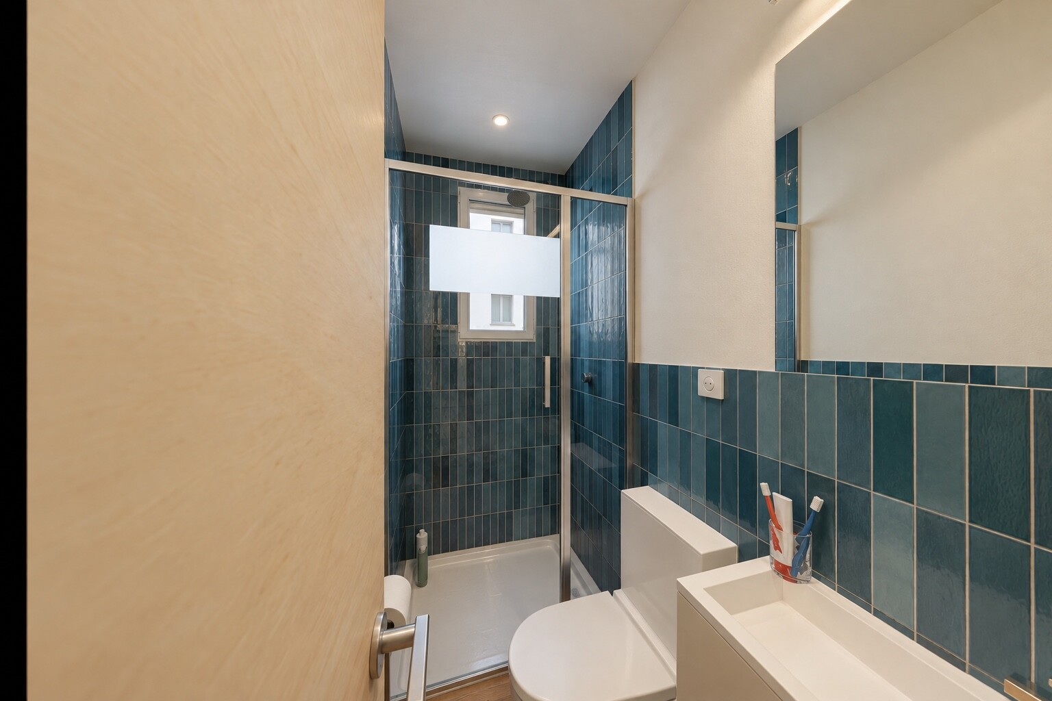 Corridor bathroom