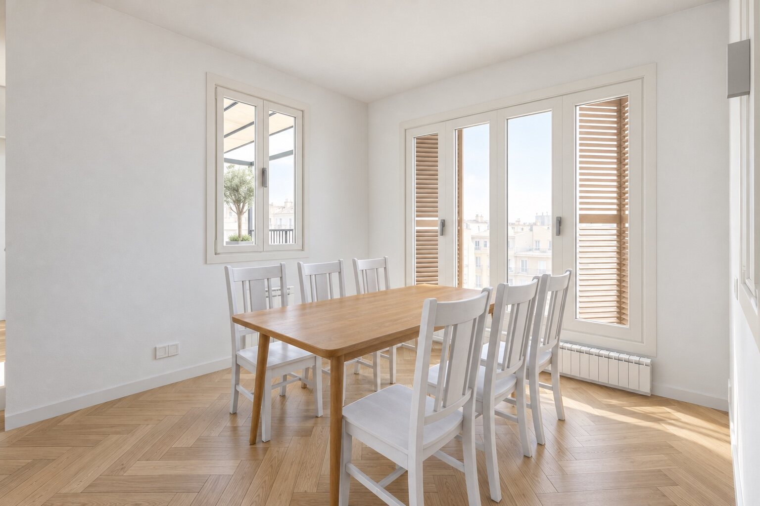 Dining room, beside the kitchen
