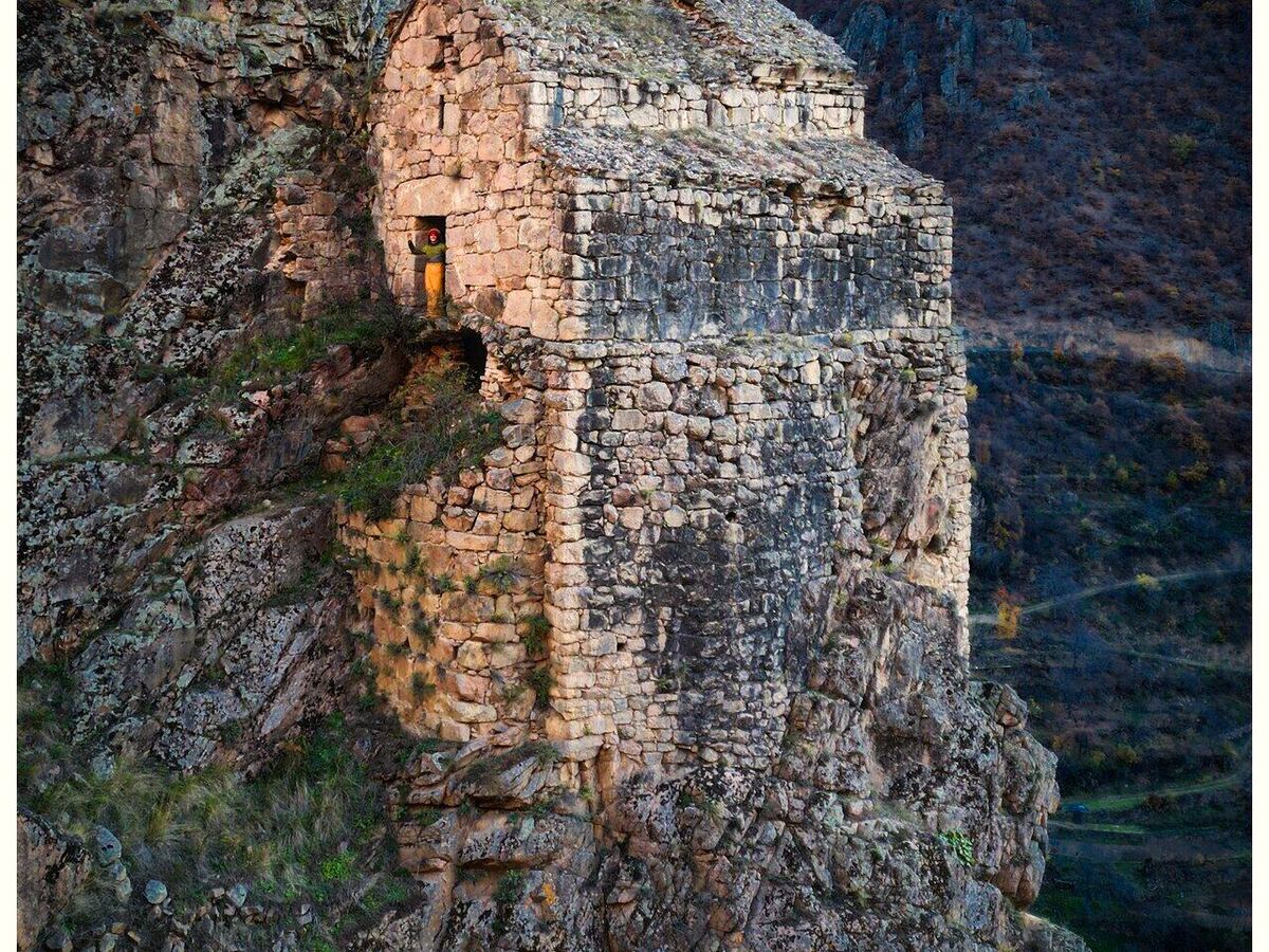 Nuka Sakdari above the valley