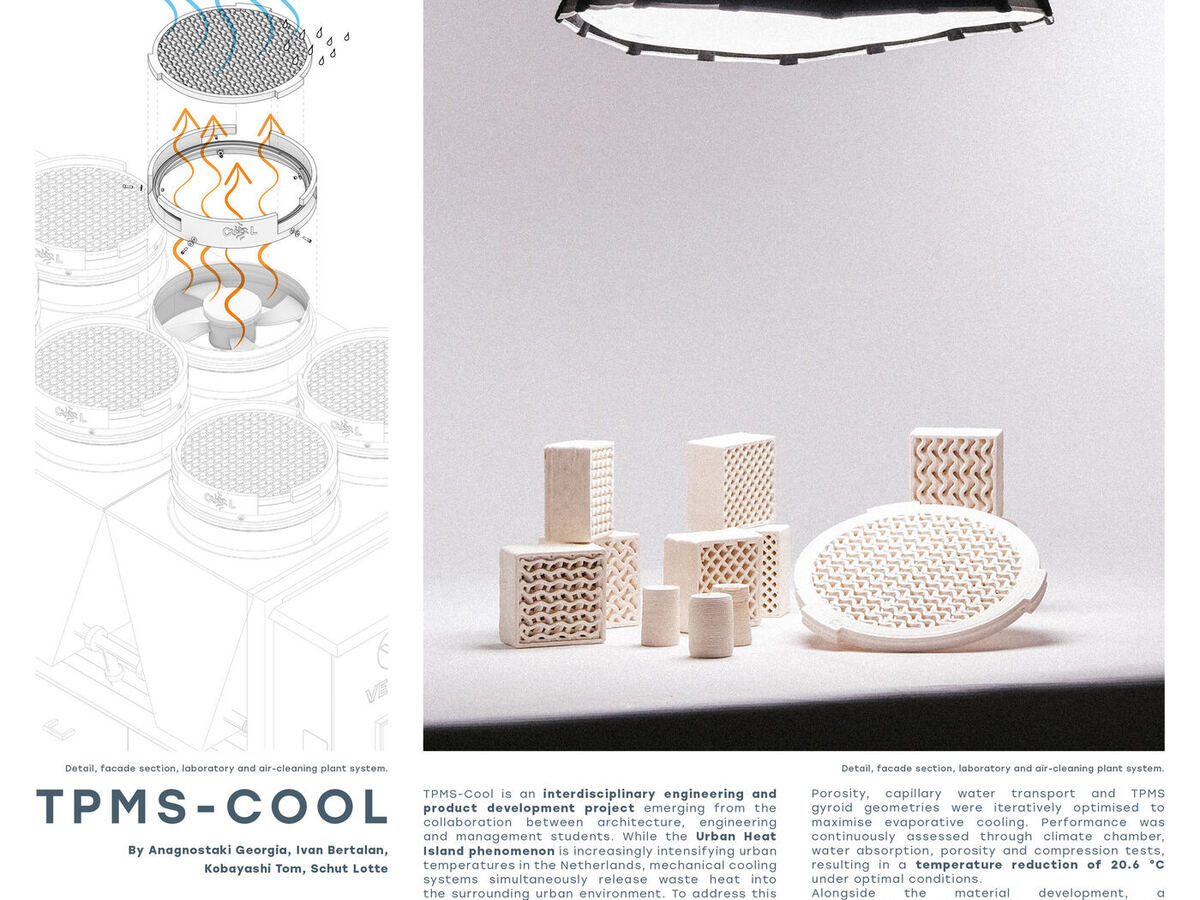 The cooling panels