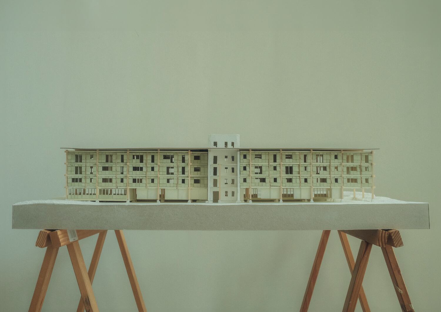 The three buildings as a model