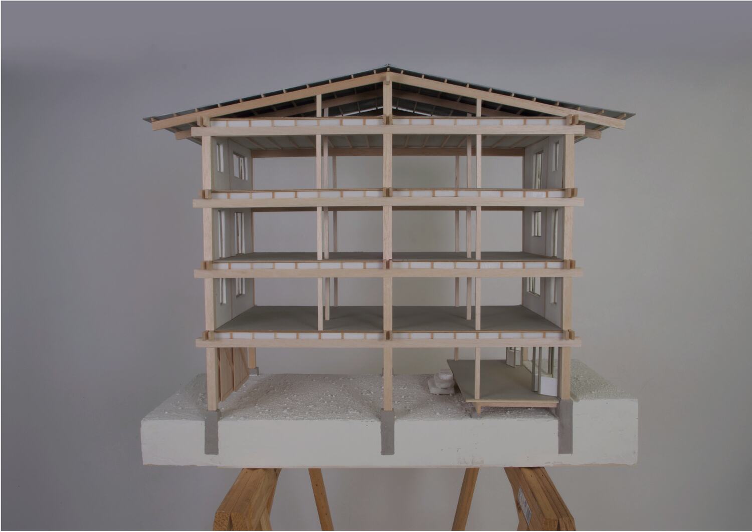 Sectional model