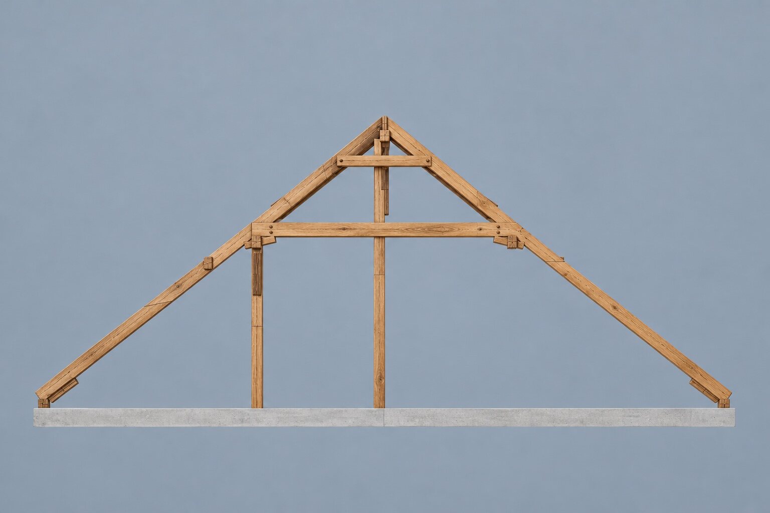 Main truss from the west, after the section of 1913