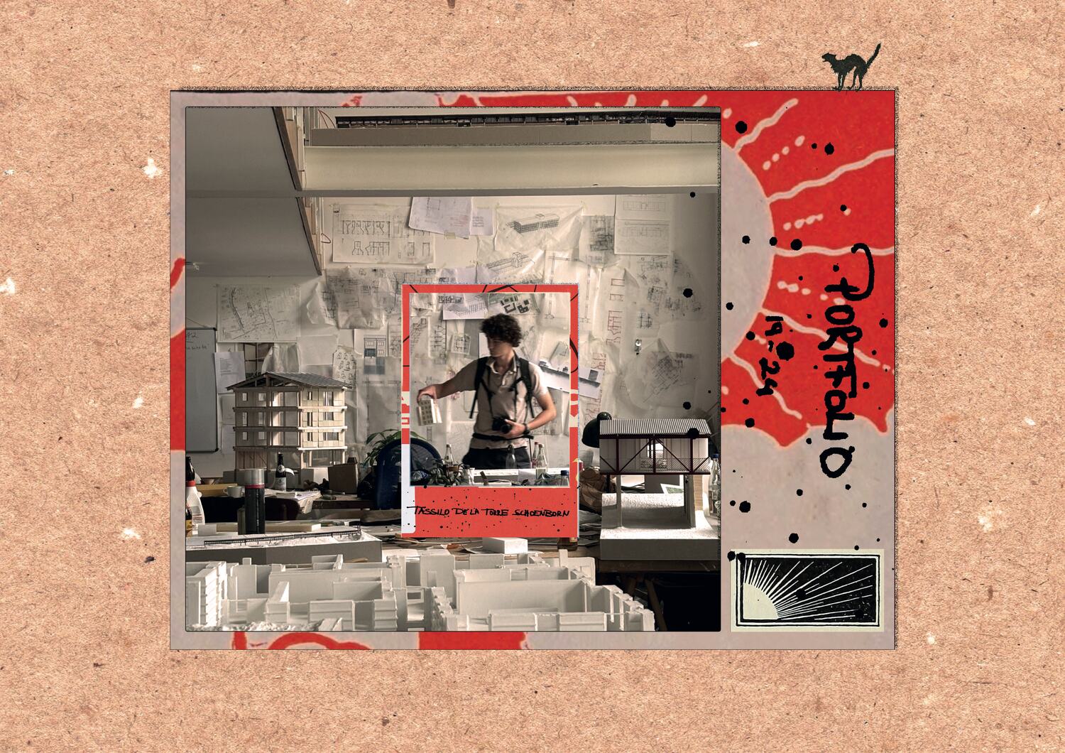 The cover of the portfolio