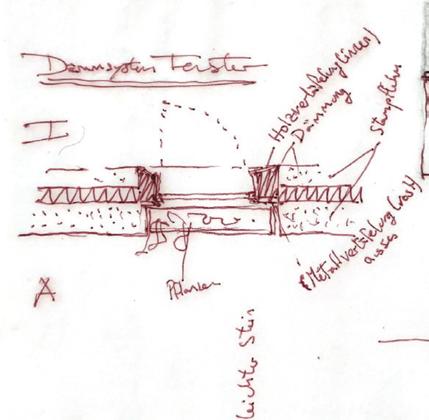 Cladding and insulation, annotated