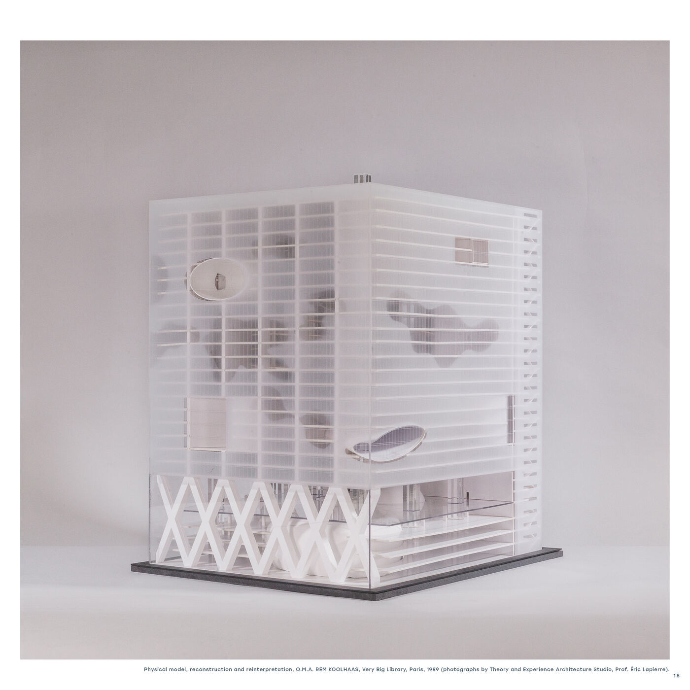 The second model, assembled by eight hands